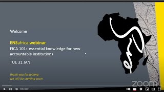 ENSafrica webinar | FICA 101