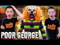 Poor George Spirit Halloween 2023 | Unbox Setup Halloween Animatronic | Creepy Animated Clown