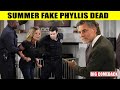 CBS Y&R Spoilers Summer is the one who caused Phyllis to die - the plan to get revenge on Diane