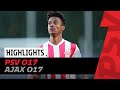 Moeizame wedstrijd 🫤 | Highlights PSV O17 - Ajax O17