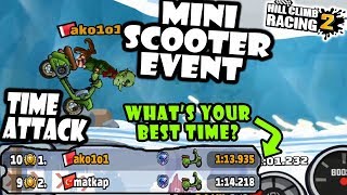 Hill Climb Racing 2 - MINI SCOOTER Event Best TIME