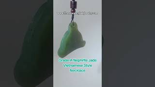 💚Grade-A Nephrite Jade Vietnamese Styled Pendant Necklace💚 #jadejewelry #jade #nephrite #jadeite