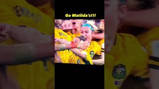 Matildas! #football #australia  #france #womensworldcup #semifinals