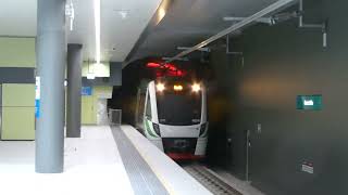 Transperth B-series 54 arrives at Redcliffe