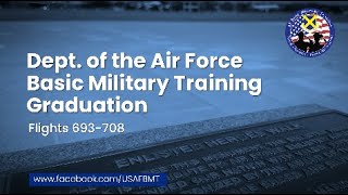 Department of the Air Force Basic Military Training Graduation: Flights 693-708 - November 7, 2024