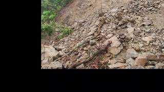 Landslide at Gorkha