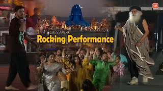 Sadhguru Dance To Rocking Performance By Paradox At Isha MahaShivratri 2024 | Adiyogi Shiva |YOYO TV