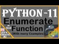 Enumerate Python | Enumerate function in Python with Examples | Hindi