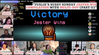 Fuslie's Sussy Sunday JESTER WIN COMPILATION with MULTI POV (PART ll)