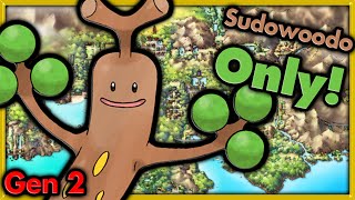 Can I Beat Pokemon Gold with ONLY Sudowoodo? 🔴 Pokemon Challenges ► NO ITEMS IN BATTLE