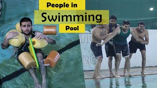 People in Swimming Pool | Funcho