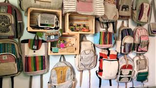 100% HEMP BACKPACKS!