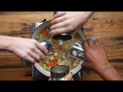 Homemade Chicken Noodle Soup Recipe from Tasty