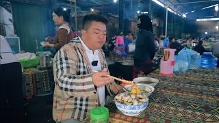 QUAY LẠI CHỢ PHIÊN MÈO VẠC HÀ GIANG ĂN BÁT KÊ GÀ ĐẠI BỔ CHO SINH LÝ ĐÀN ÔNG  | CHỢ PHIÊN TÂY BẮC