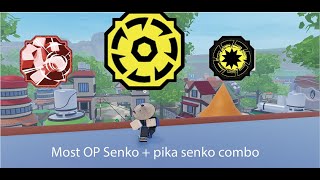 Most OP combo Senko + Pika Senko Combo in Shindo Life