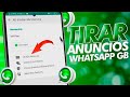 SAIU 😎 WHATSAPP GB COM ANÚNCIOS NUNCA MAIS