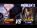 SF6 ▰ BROSKI (A.K.I.) vs PROBLEM X (M.Bison) ▰ High Level Gameplay