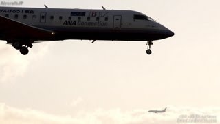 アイベックスエアラインズ CRJ200着陸 - IBEX Airlines CRJ200 Landing(JA04RJ)