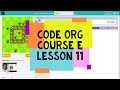 Code.org Course E Lesson 11 Nested Loops in Maze - Express Lesson 14 - D Lesson 12 - Code Org 2023
