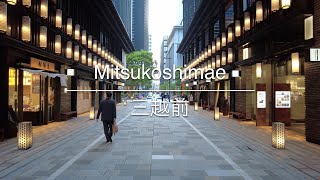 [4K] Mitsukoshimae 三越前 [Tokyo 東京] [Walk 散歩] #622