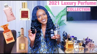 MY $3200 LUXURY PERFUME COLLECTION | MY MOST LONG LASTING COMPLIMENT SCENTS OF 2021 I Prettypeets