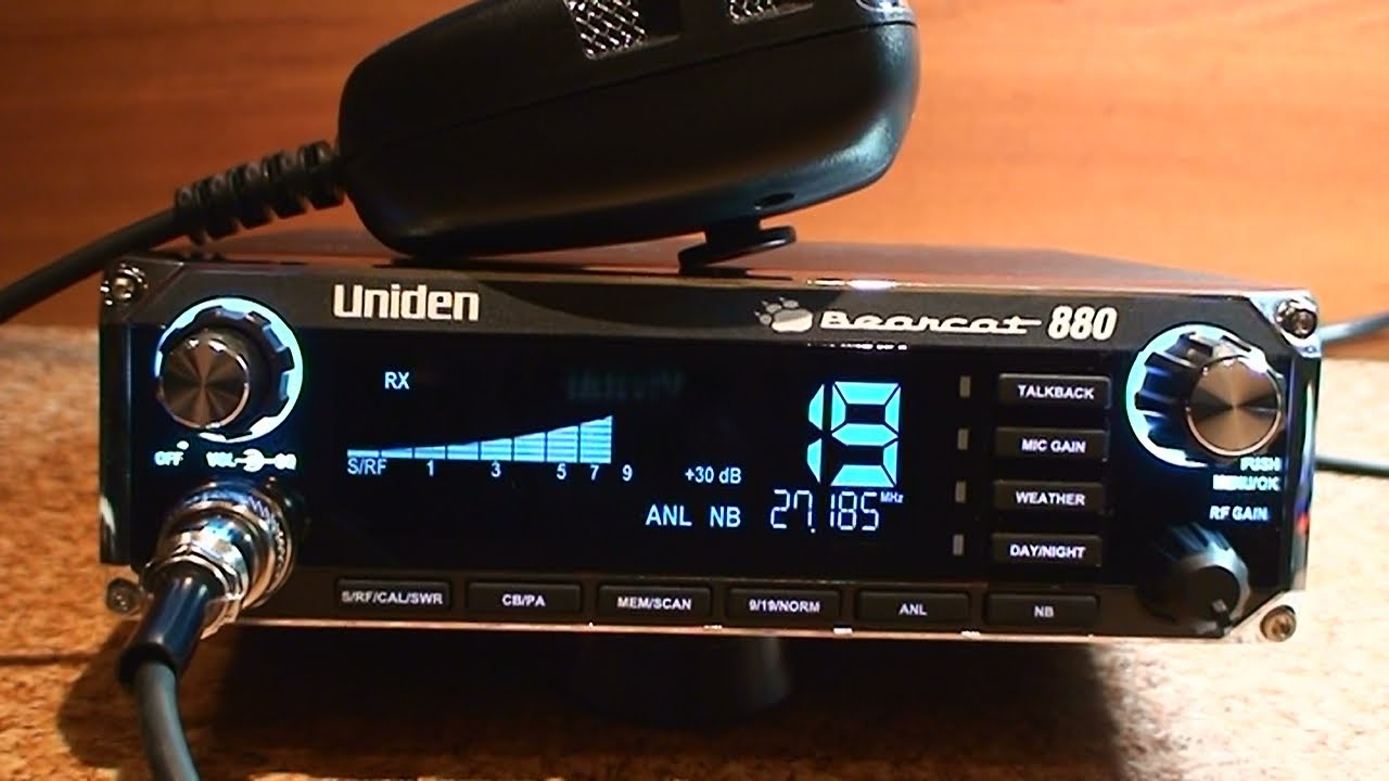 Uniden Bearcat 880 - Zanim Kupisz Cb Radio - Test # 16 - YouTube