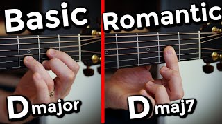 The Most Simple and Romantic Chord on Guitar ...