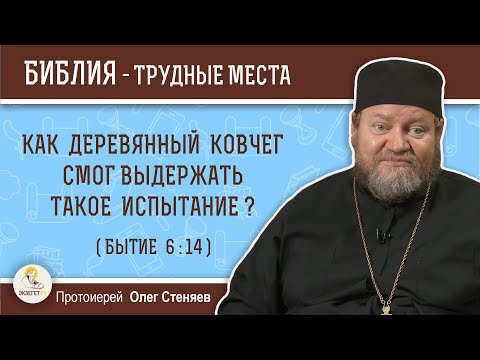 Как деревянный ковчег смог выдержать такое испытание (Бытие 6:14)? Протоиерей Олег Стеняев