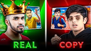 Total Gaming Copy on Techno Gamerz Idea 🧠.. | Total Gaming Chor Hai..!! 🤬