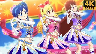 Aikatsu! ✾High Blue, Pink \u0026 Purple Parade Coord ✶Soleil ✵ Idol Activity! ✵【 Master 4K 】