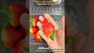 Big JUICY STRAWBERRIES for $2.50 JBManCave.com #Shorts