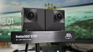 Insta360 EVO - 3D VR + 360 Hybrid Camera / Shoots 5.7K 3D VR