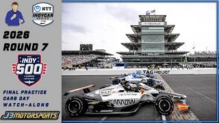 🔴 NTT INDYCAR Series | 2026 | Round 7 | 110th Indianapolis 500 | #INDY500 | Practice 8 Watch-Along