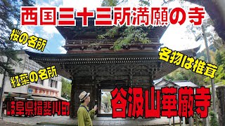 【西国満願の寺・華厳寺】寺社仏閣紀行０３４桜良し紅葉良し椎茸良し参道グルメも楽しめる一大テーマパーク