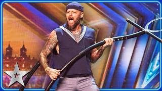 Sailor Darren Tait gives the Judges GOOD VIBRATIONS! | Auditions | BGT 2026