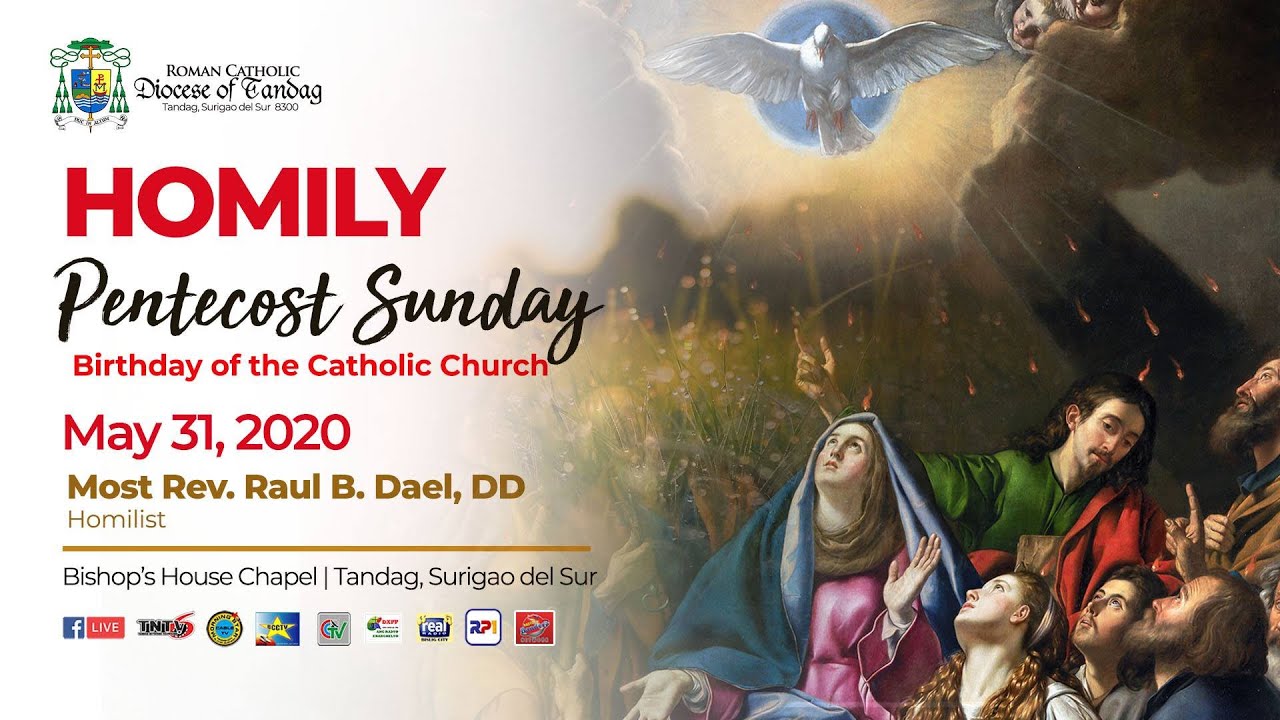 Homily | Pentecost Sunday | Most Rev. RAUL B. DAEL, DD | May 31, 2020 ...