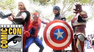 MY FIRST TIME at San Diego Comic Con!!! TheSeanWardShow