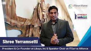 Shree Yerramsetti, Speaker Chair at ITServe Alliance.