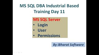 Create Login , User & Assign Permission to Login/User  in MS SQL Server in HINDI Day 12 (Part 01)