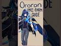 #Ororon Pre-Farm #Guide | #genshinimpact #genshin