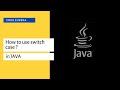 switch case in java malayalam | how to use switch case in java malayalam | Code eureka