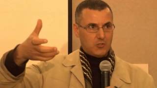 Coverage features the first program from the “Breaking a Generation” conference: Omar Barghouti