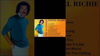 Lionel Richie - Great Hits Album 2023 #shorts