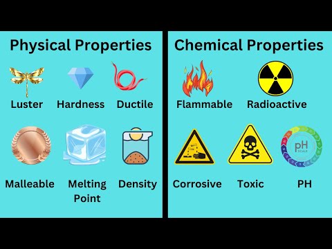 Can properties of a substance change?
