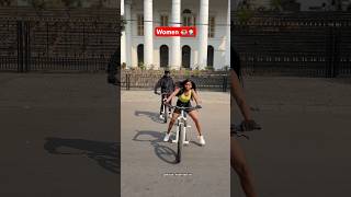 Women Braking🤦🏻‍♂️ #bike #funny #mtbstunt #mtbfunny #comedy #memes #girl #fun #funnyvideo #women