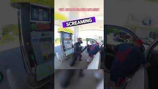 Road rage takes unexpected turn #shorts