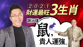 2021年財運最旺3生肖　謝沅瑾：「鼠」貴人運強｜#Sway說｜#好房網TV｜20210105