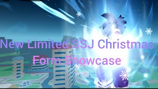 New SSJ Christmas Form Showcase (DRAGON BLOX)