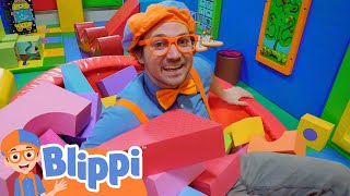 Blippi's Indoor Playground Learning | Educational s For Kids