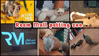 Reem mall abu dhabi Petting zoo 2024 || Animal Petting zoo in Reem mall || Walking Tour of Reem mall